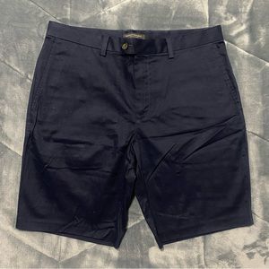 banana republic navy blue shorts